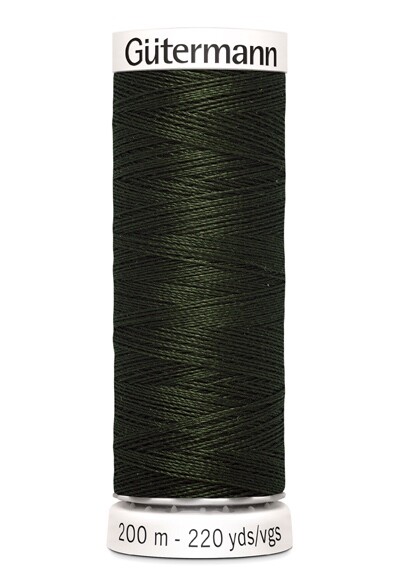Gütermann allesnäher 200m 304 dunkel armeegrün