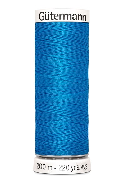 Gütermann allesnäher 200m 386 hell kobalt