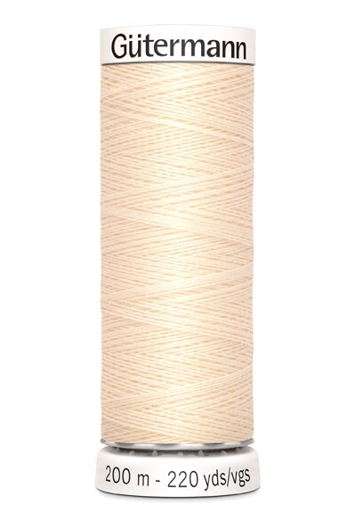 Gütermann allesnäher 200m 414 ecru