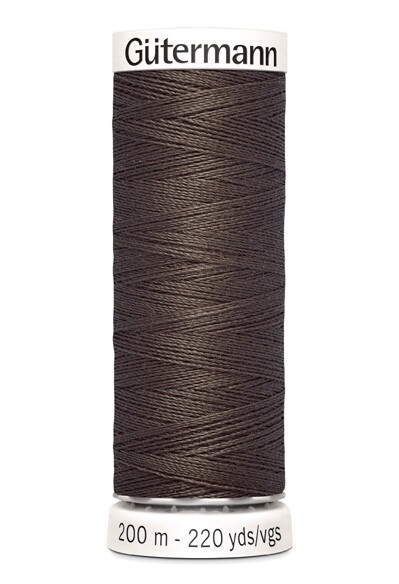 Gütermann allesnäher 200m 480 dunkel leber
