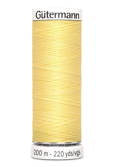 Gütermann allesnäher 200m 578 hellgelb