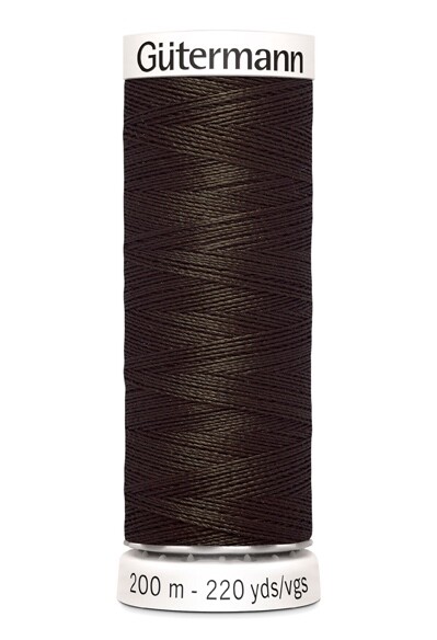 Gütermann allesnäher 200m 674 dunkelbraun