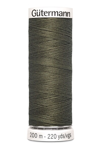 Gütermann allesnäher 200m 676 braun grün