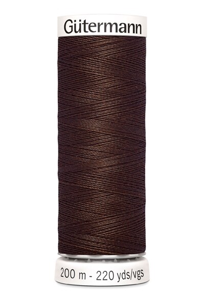Gütermann allesnäher 200m 694 dunkelbraun