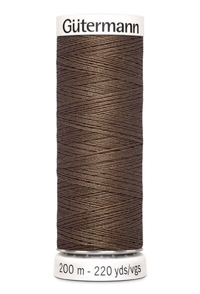 Gütermann allesnäher 200m 815 dunkel leber