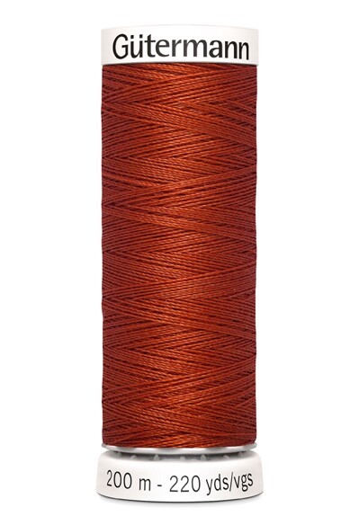 Gütermann allesnäher 200m 837 dunkel brick