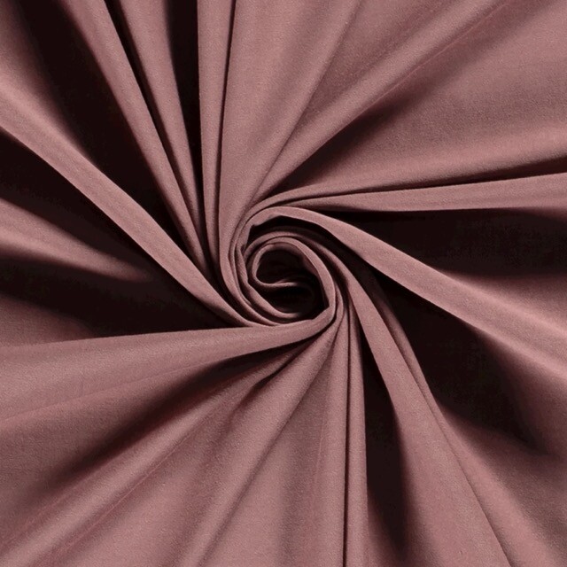 Baumwolljersey uni Mauve