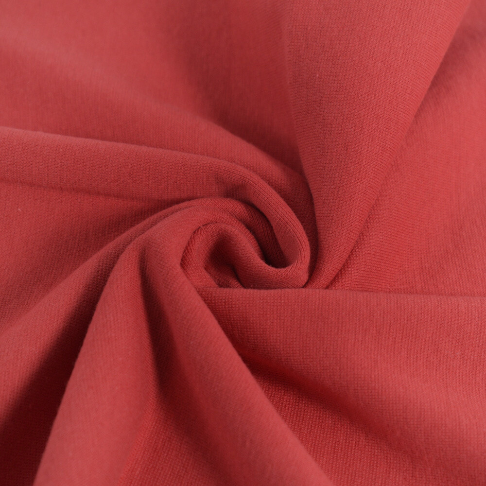  50x70 cm Bündchenstoff rot