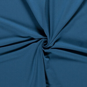 Sweat/French Terry pfauenblau