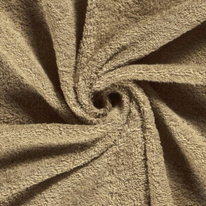 Frottee Uni beige
