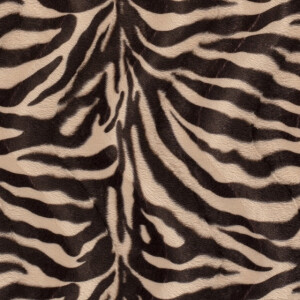 Fellimitat Zebras beige