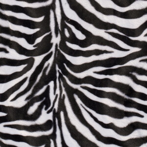 Fellimitat Zebras weiß