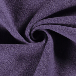 Wollwalk/Walkloden aubergine