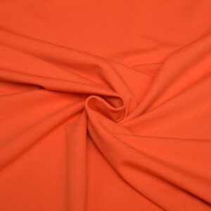 50x150cm Baumwolljersey uni orange