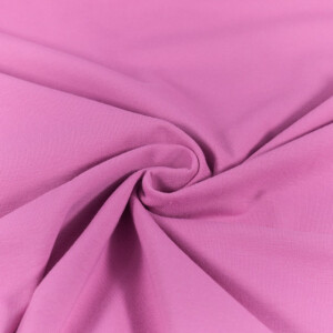 Baumwolljersey uni rosa