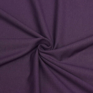Baumwolljersey uni lila