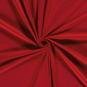 Baumwolljersey uni rot