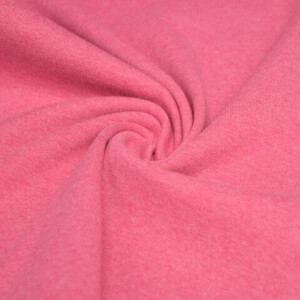 50x70 cm Bündchenstoff meliert pink