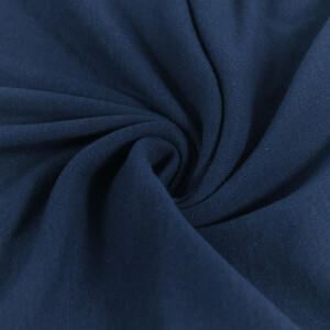  50x70 cm Bündchenstoff dunkelblau
