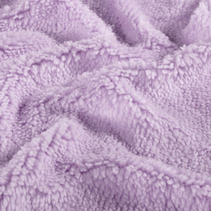 Sherpa fleece uni flieder
