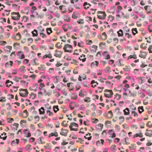 Sweat Digitaldruck Leopard rosa