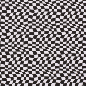 100x150cm Baumwolljersey Abstrakt schwarz