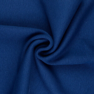 50x60cm Bündchenstoff gerippt 2x2 dunkel indigo