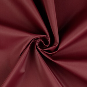 Outdoor stoff beschichtet uni bordeaux