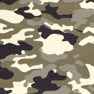 Sportsjersey Camouflage, Khaki-Grün