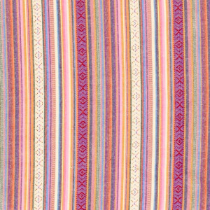 Jacquard Mexikaner Streifen multicolor