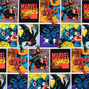 Baumwolljersey Digitaldruck Avengers multicolor