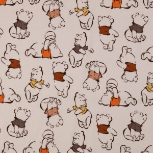 Baumwolljersey Winnie the Pooh natur