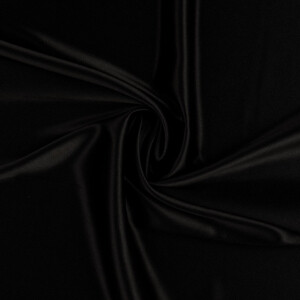 Brautkleider-Satin Uni schwarz