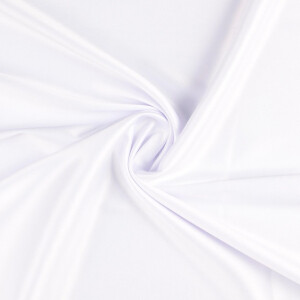 Brautkleider-Satin Uni weiß