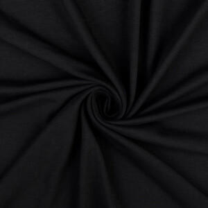 Viskose jersey vintage modal touch schwarz