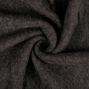 Wollfleece Uni anthrazit