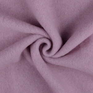 Wollfleece Uni flieder