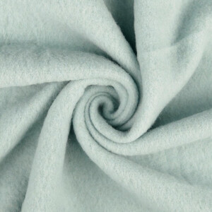 Wollfleece Uni blassgrün