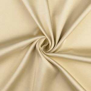 Satin Stoff gebondet und gewaschen natur
