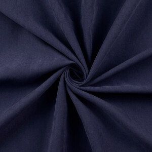 Trenchcoat stoff uni indigo