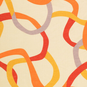 Viskose Nylon abstrakt multicolor