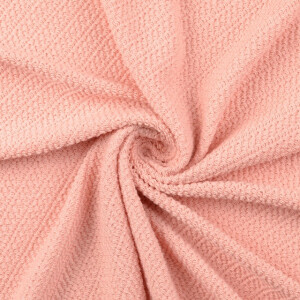 Frottee Jersey gestrickt rosa