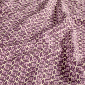 Viskose Popeline Abstrakt rosa