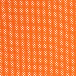 Baumwolle Popeline Bedruckt Sterne orange