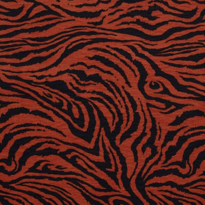Viskose Nylon Twill Stonewashed Zebra brick