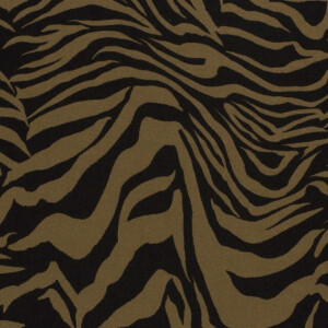 Viskosejersey Zebra khaki grün