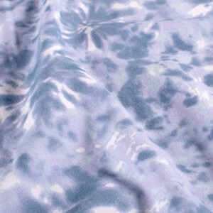 Sweat/French Terry angeraut Digitaldruck Abstrakt babyblau