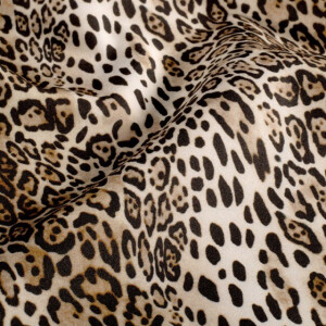 Softshell Digitaldruck Leopard beige