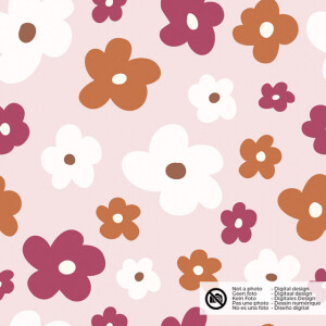 Aqua Protect Blumen hellrosa