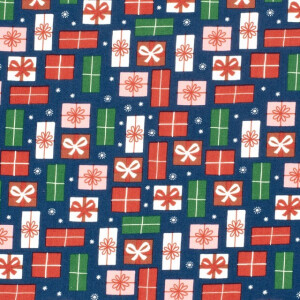 Baumwolle Weihnachten Geschenke marine